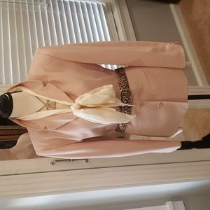 Pink Suit Jacket Size 6